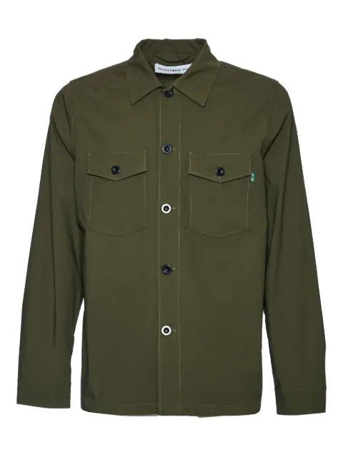 Department 5 camisa con bolsillos y solapa