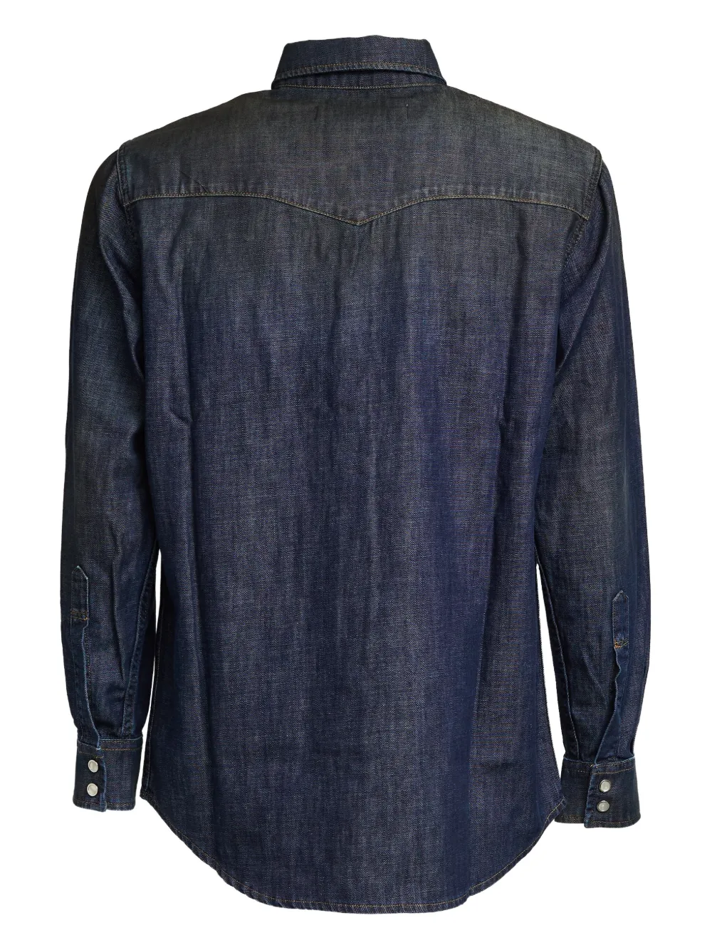  Department 5 Buttoned Western Shirt - Blue 