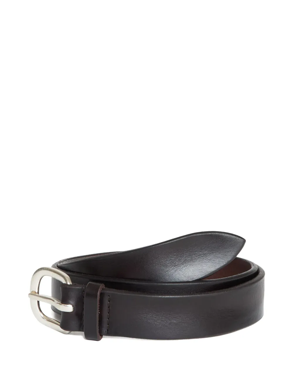 Orciani Leren riem Bruin