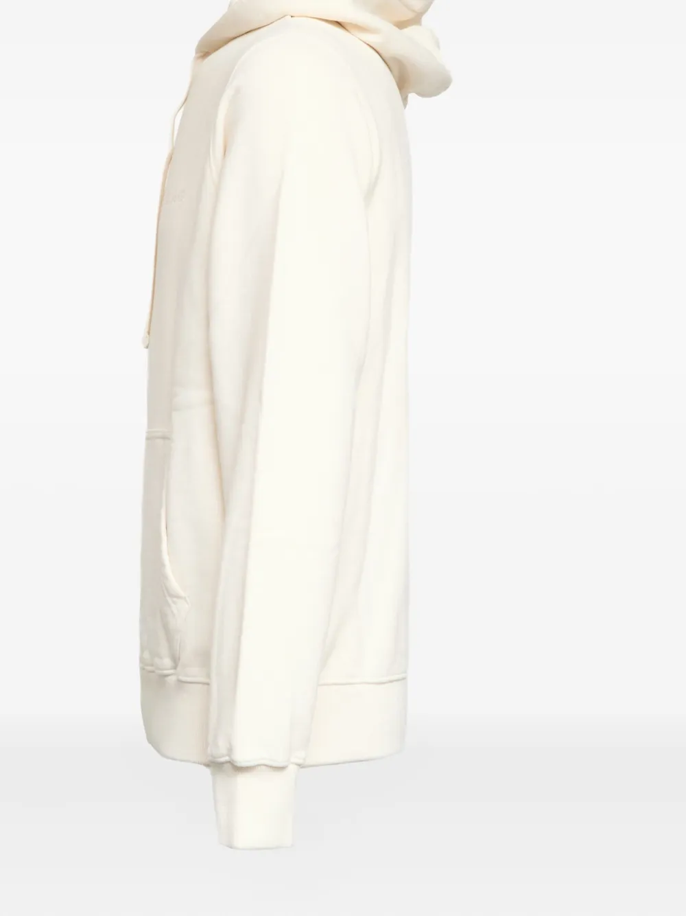 Mc2 Saint Barth Tribeca Cotton Hoodie In Neutral