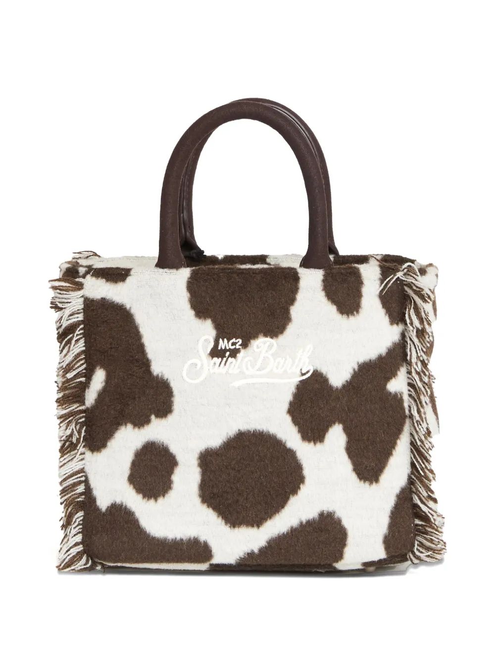 MC2 Saint Barth Colette shopper met print - Bruin