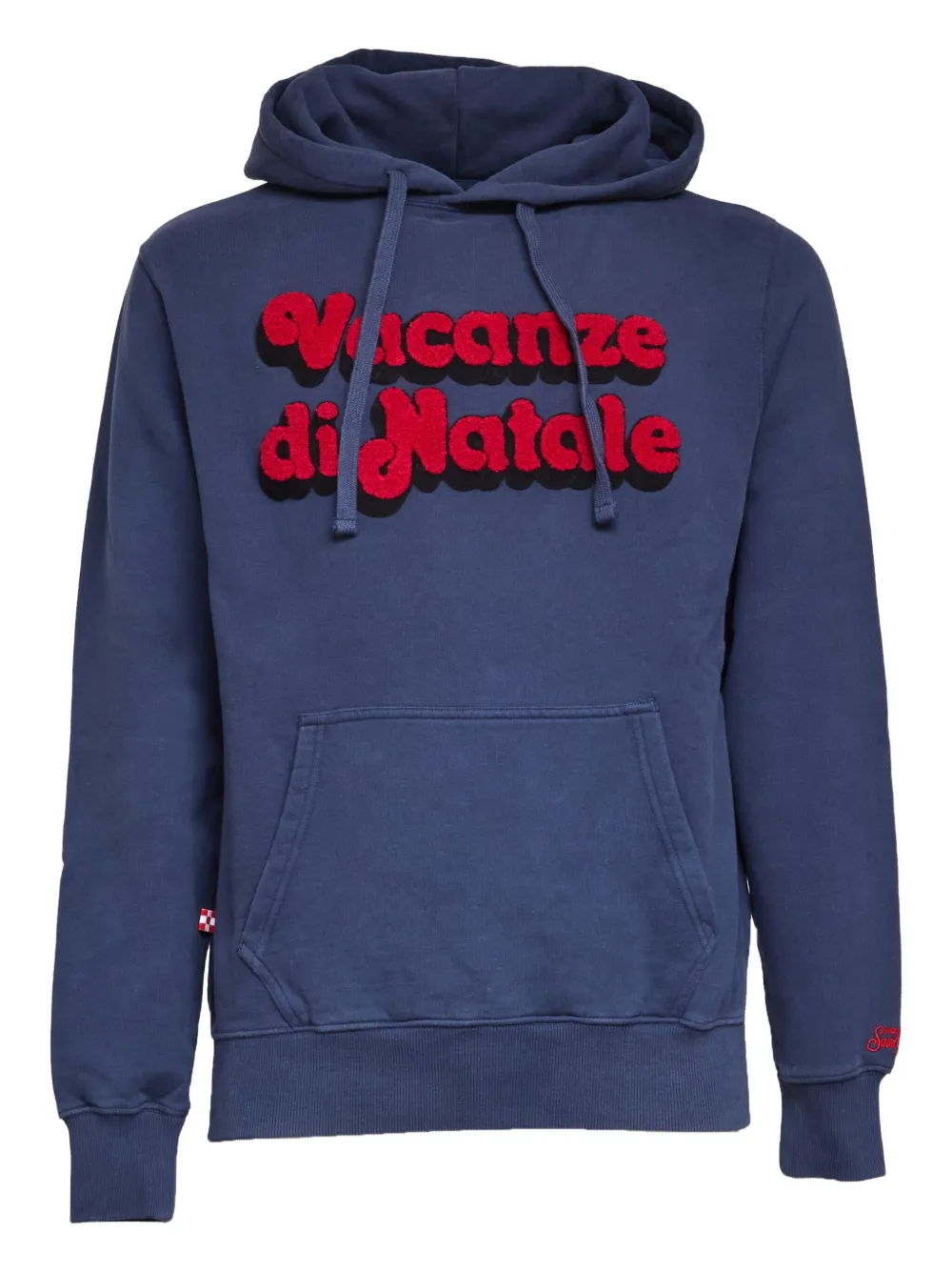 MC2 Saint Barth Tribeca letter-patch hoodie | Blue | Image 1