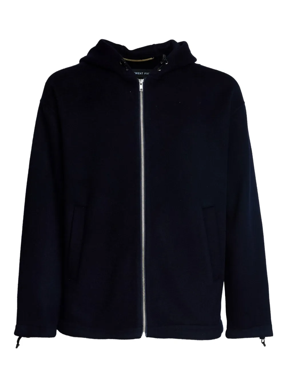 Department 5 hooded zipped parka | Blue | Image 1