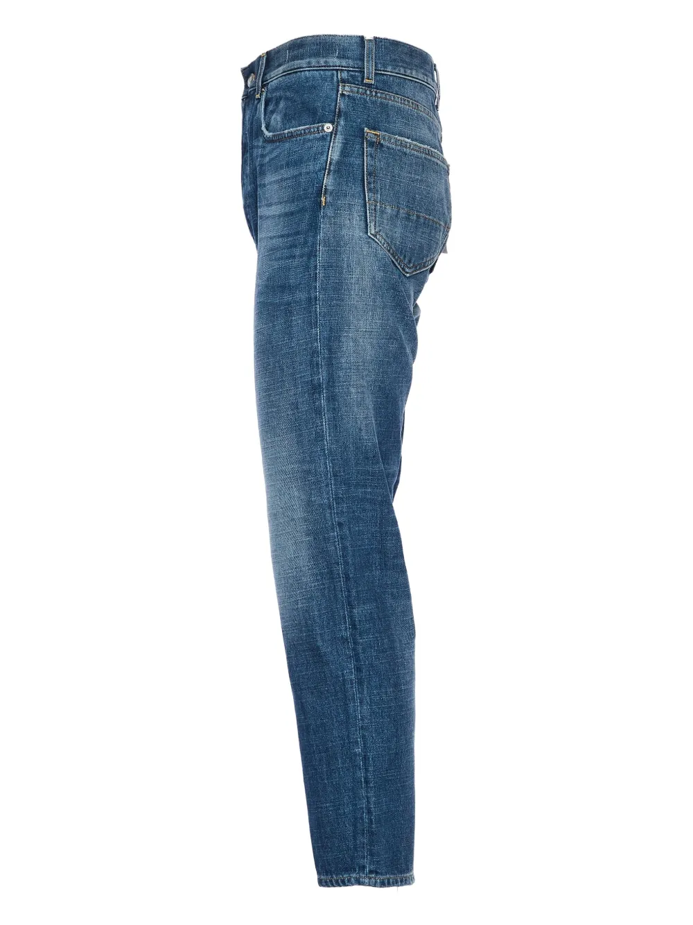 Department 5 Musso straight jeans met vijf zakken - Blauw
