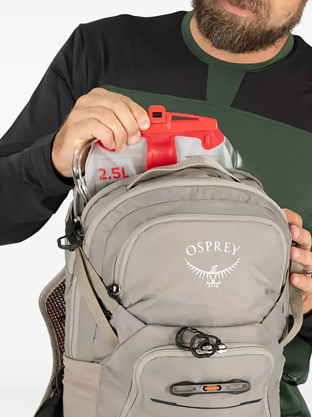 Osprey Raptor 14 Backpack In Gray