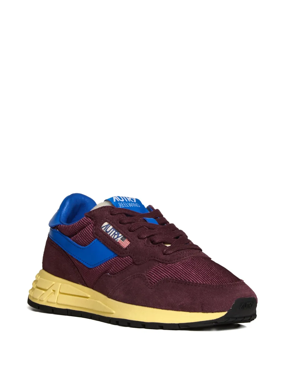 Autry Reelwind Low sneakers met vlakken Paars