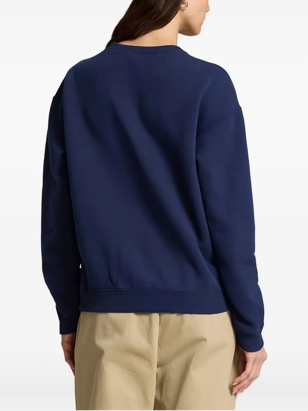 Polo Ralph Lauren Logo-motif Sweatshirt In Blue