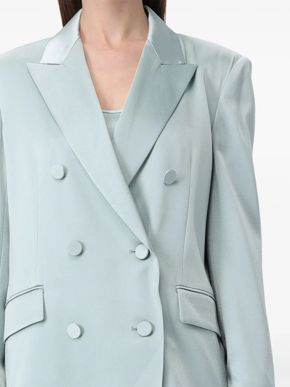 Max Mara Teiera double-breasted jacket - Blauw