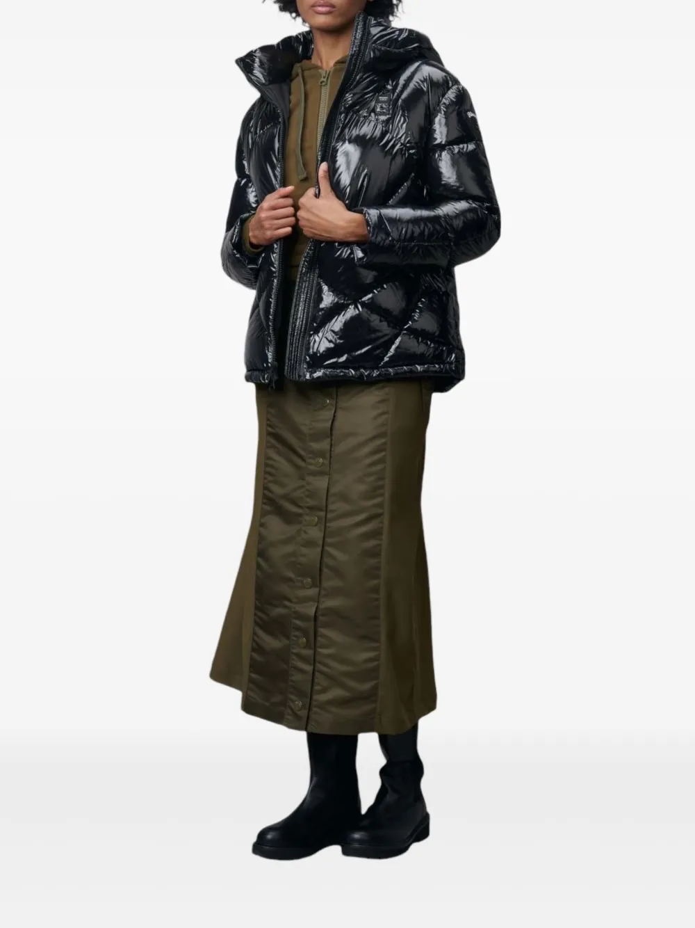 Blauer Lowney hooded quilted jacket | Down Jackets | Image 2
