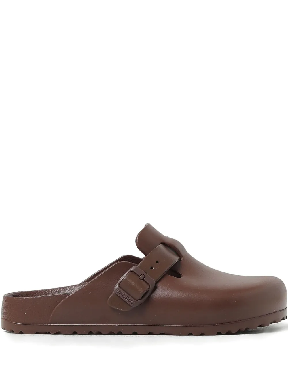 Birkenstock Boston sandalen met gesp Bruin