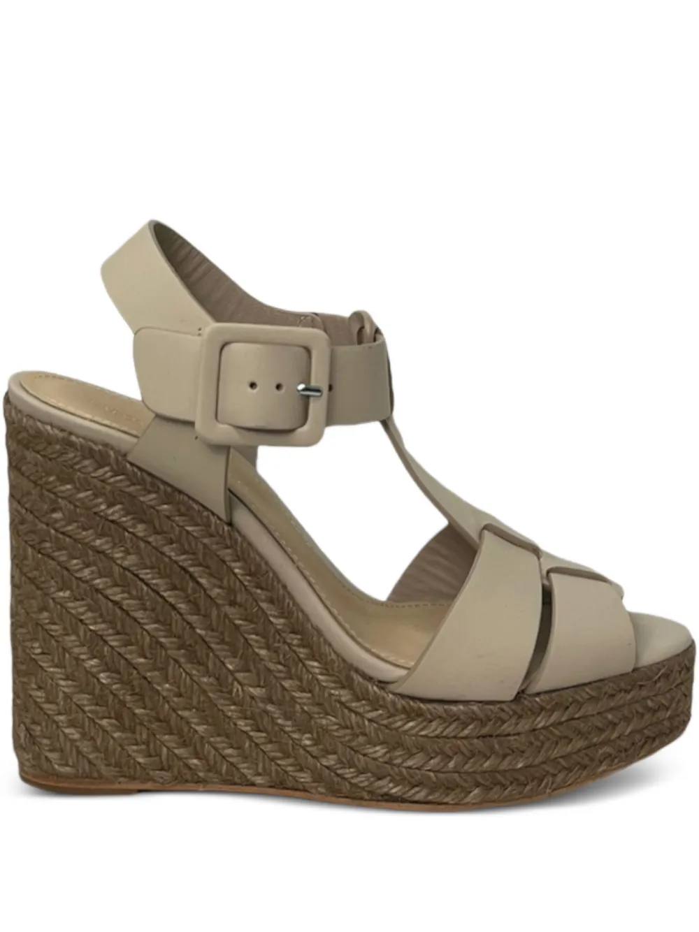 Paloma Barceló Alison sandalen met plateauzool Beige