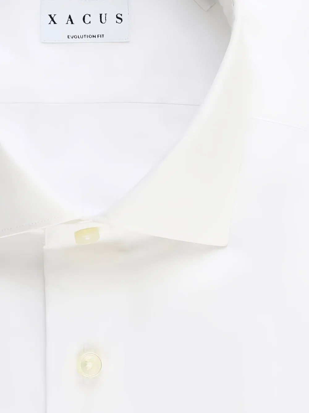 Xacus Overhemd met knopen Wit