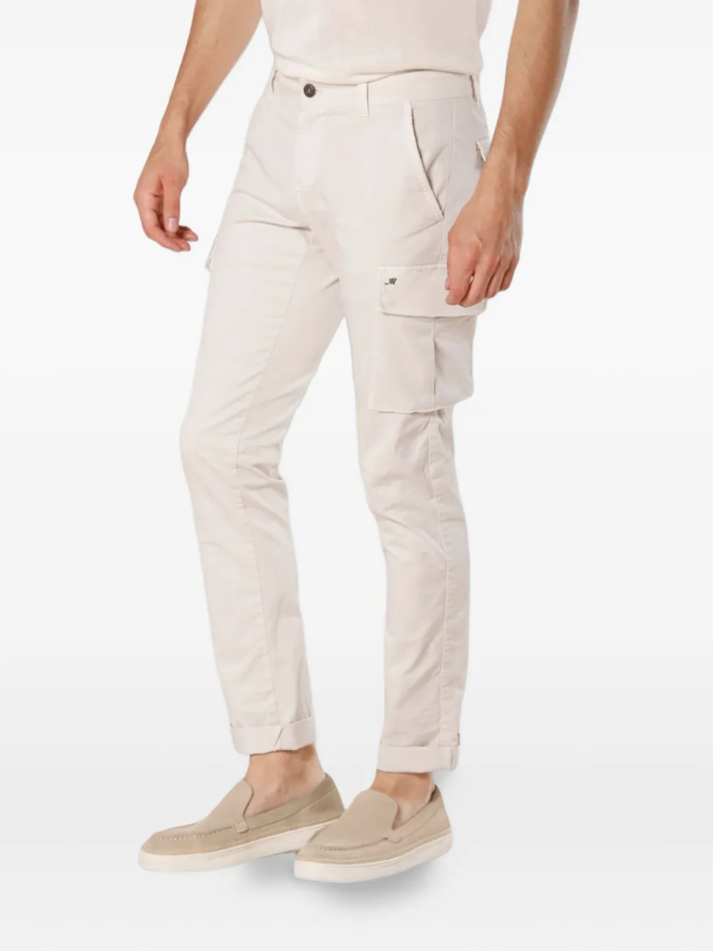 Mason's cargo-pockets chile trousers | Neutrals | Image 1