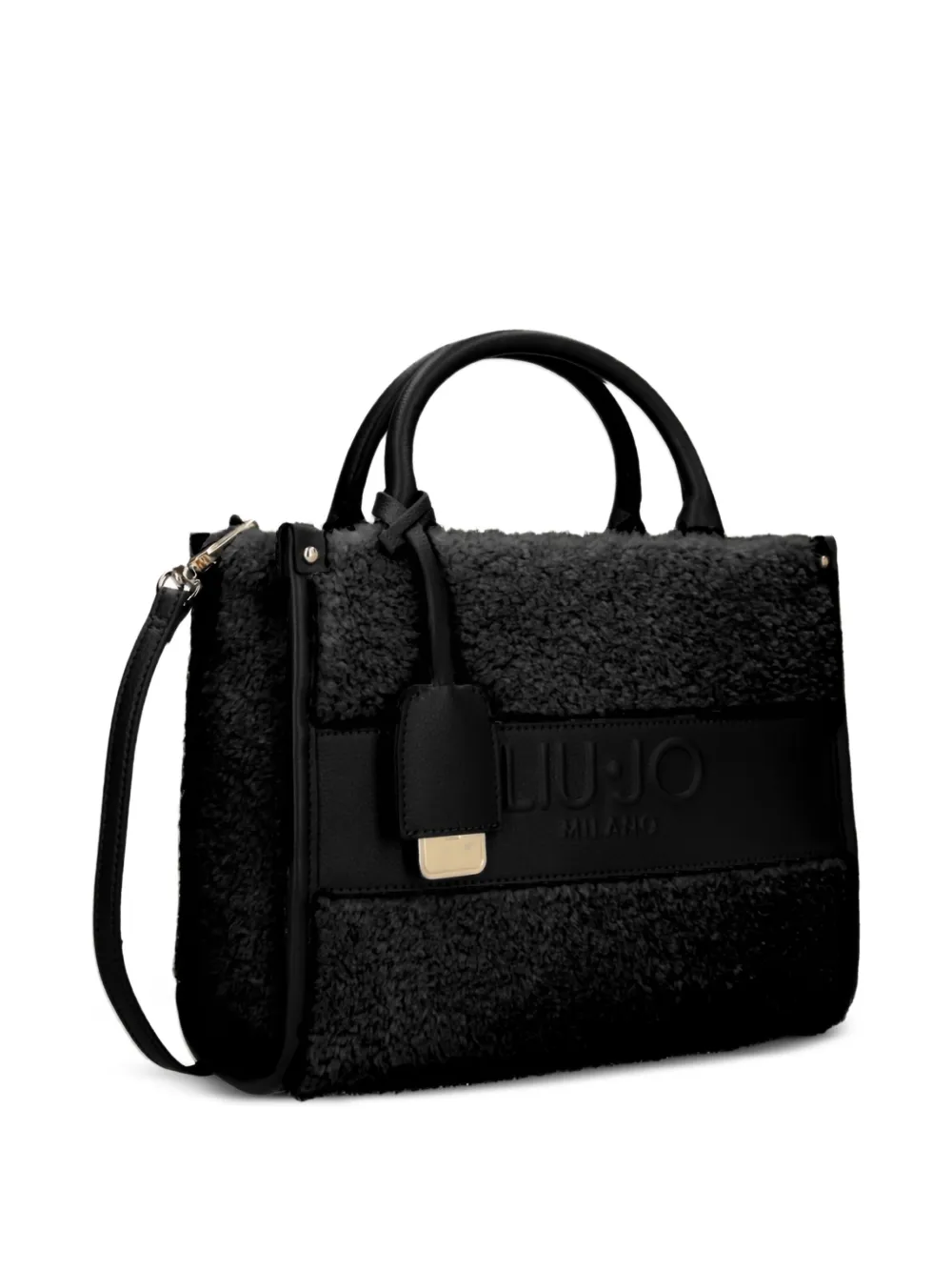 LIU JO small logo-embossed tote bag | Image 2