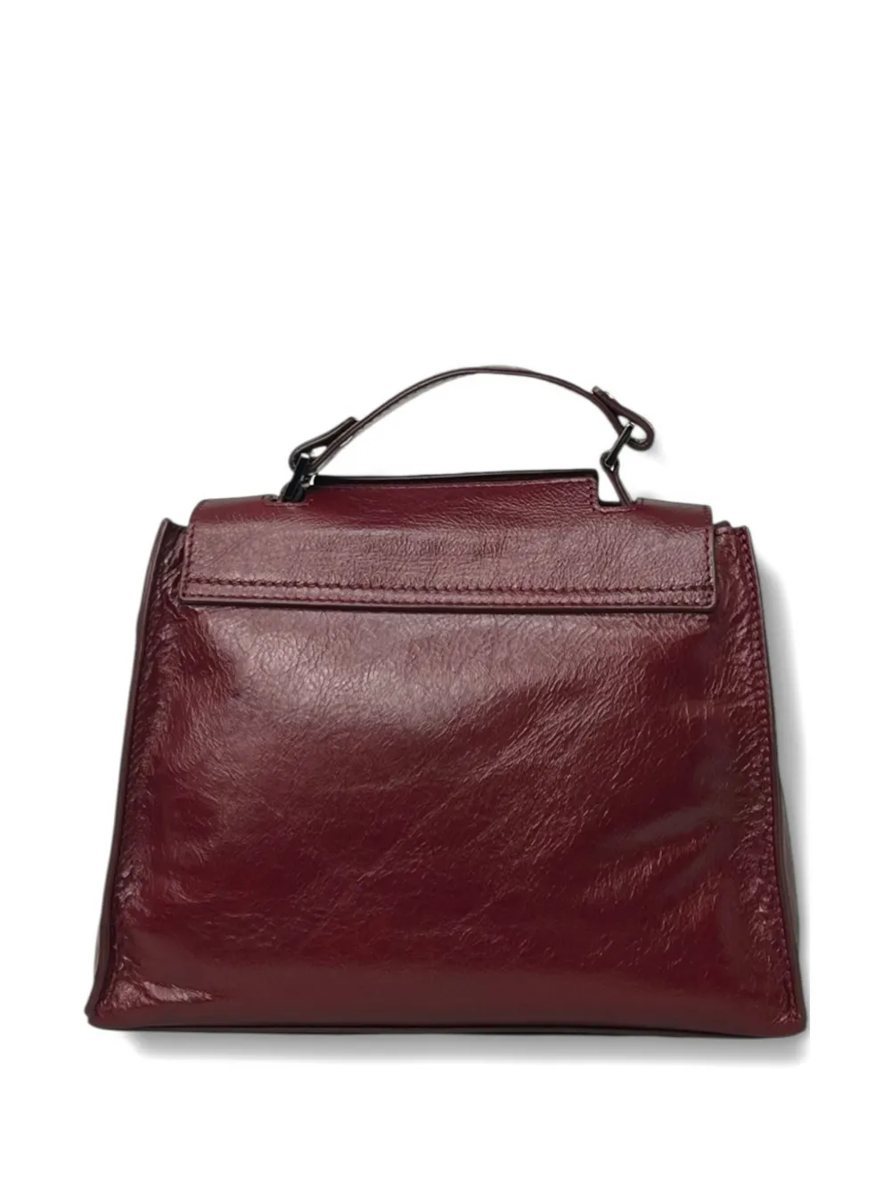 Orciani small Sveva Gotham shoulder bag - Rood