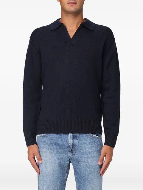 Paolo Pecora polo-collar jumper