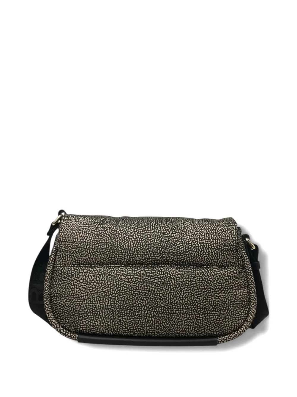 Borbonese Medium Cahier Crossbody Bag In Brown