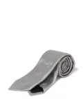 Corneliani satin tie - Grey