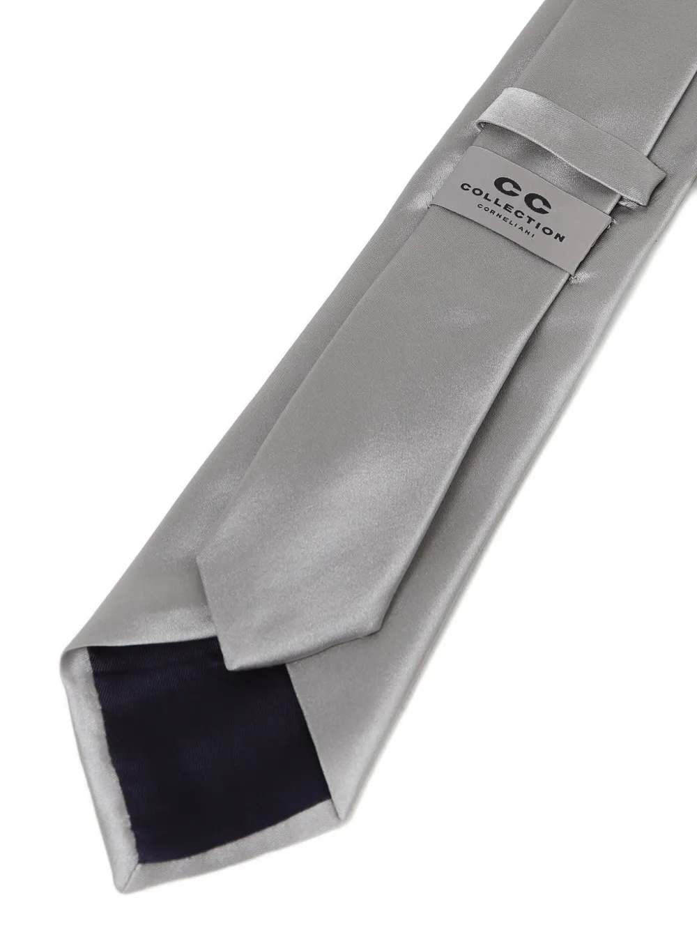 Corneliani satin tie - Grijs