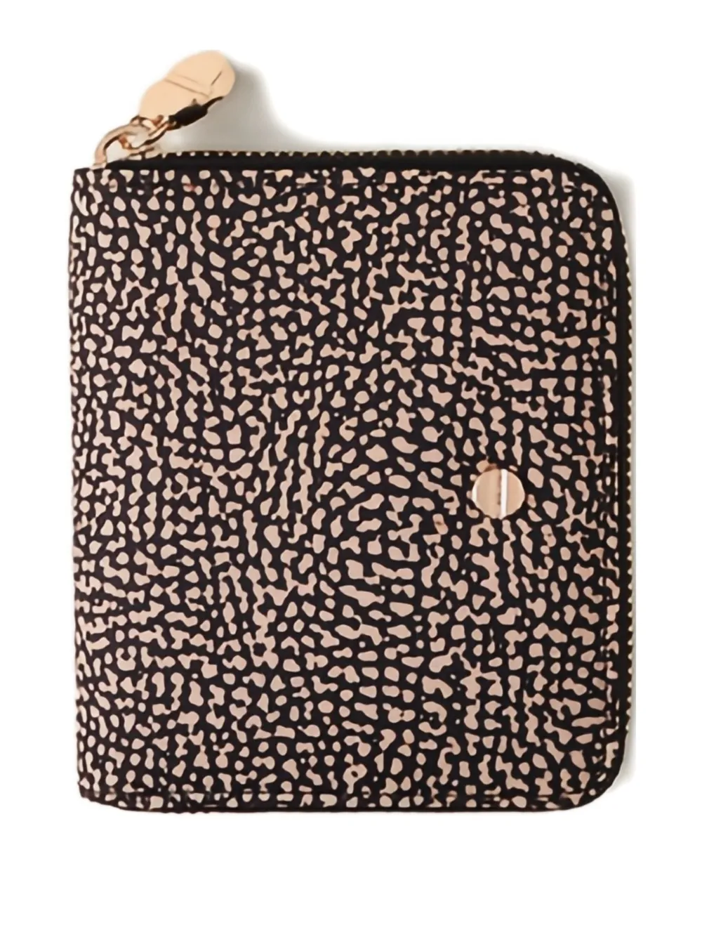 Borbonese medium zip-around wallet | Black | Image 1