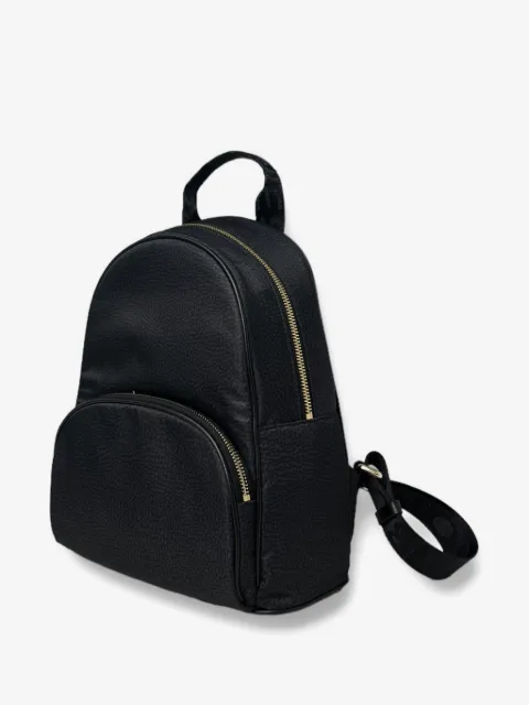 Borbonese medium zipped backpack