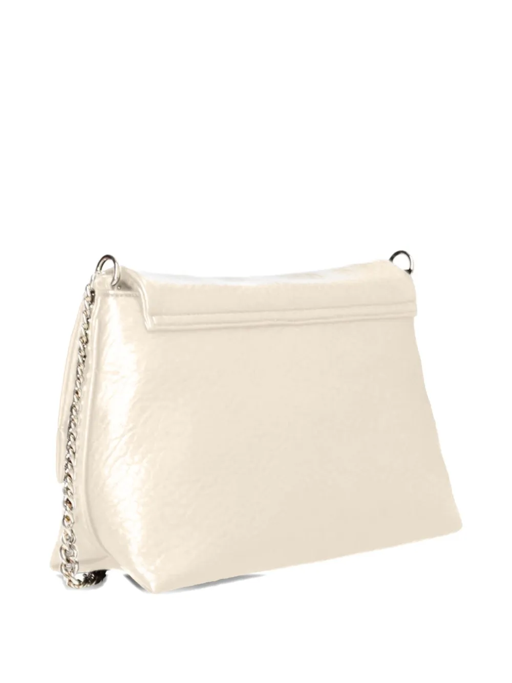 Liu •jo Medium Chain-strap Cross Body Bag In White