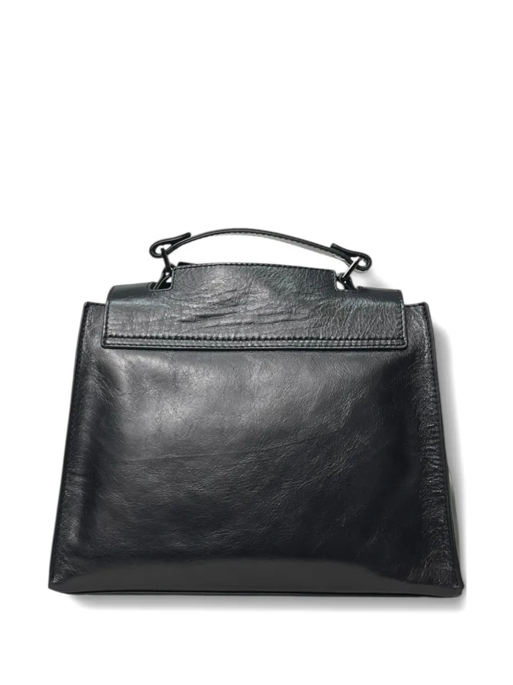 Orciani small Sveva Gotham shoulder bag - Zwart
