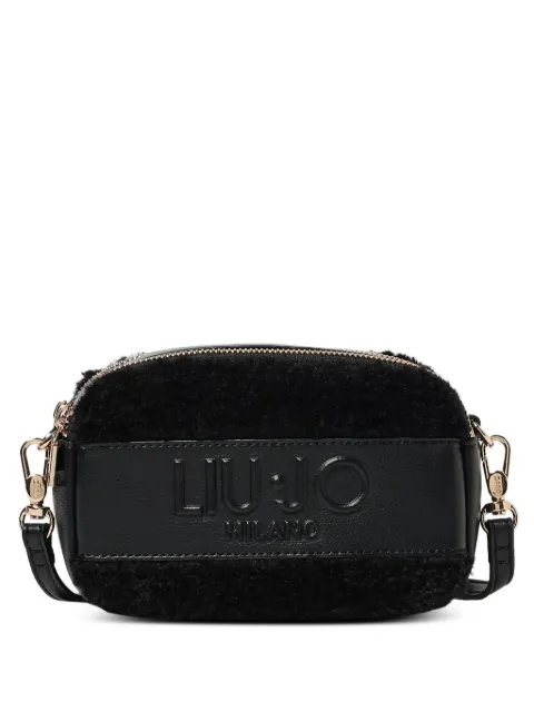 LIU JO bolsa crossbody pequeña con logo en relieve