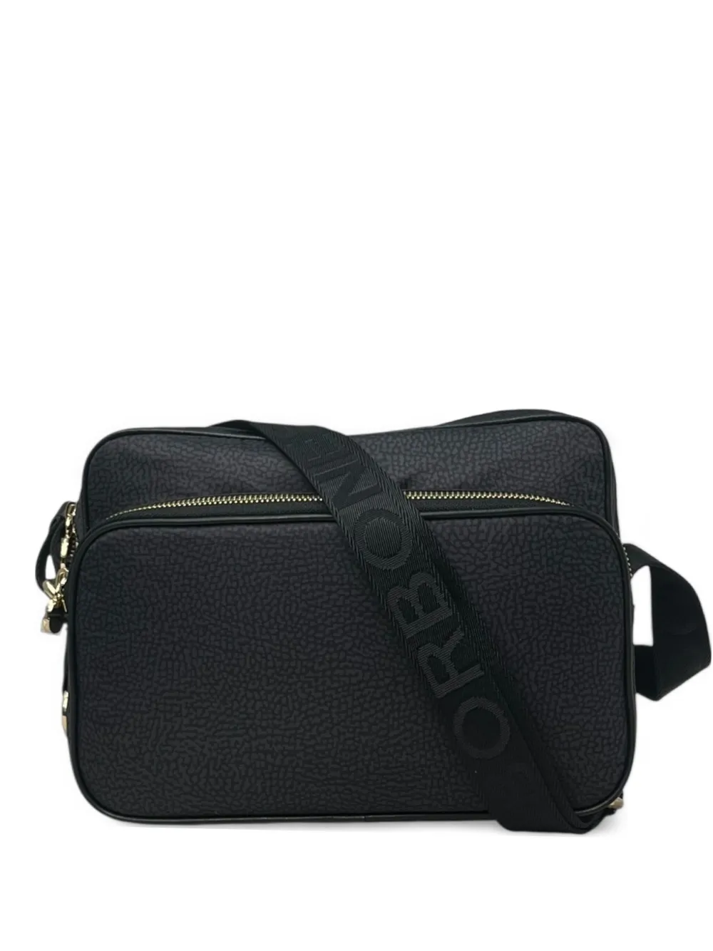 Borbonese zip camera case bag | Grey | Image 1