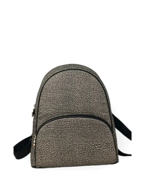 Borbonese mochila con motivo abstracto