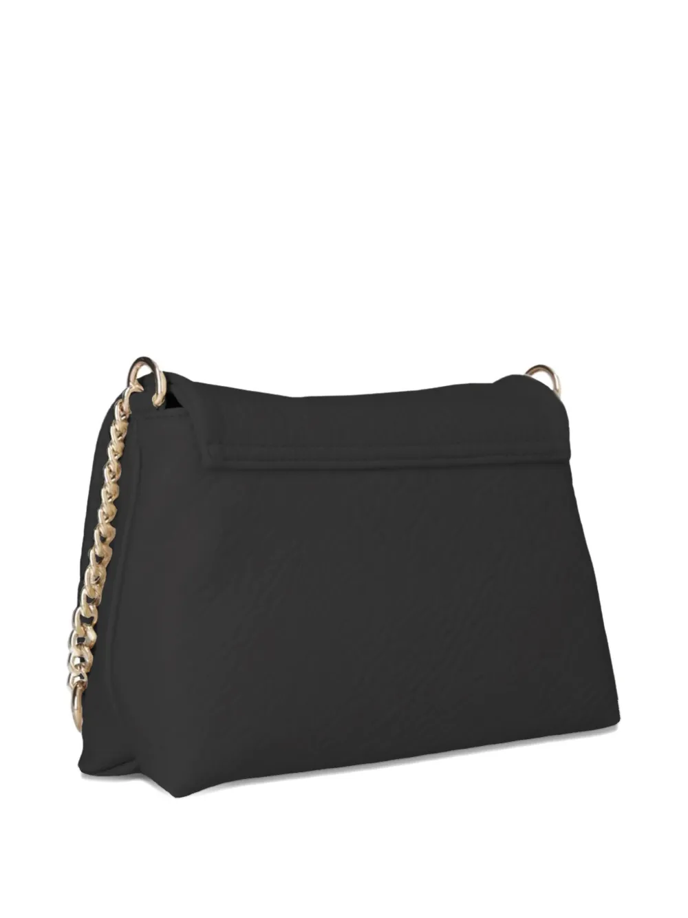 Liu •jo Medium Logo-lettering Cross Body Bag In Black