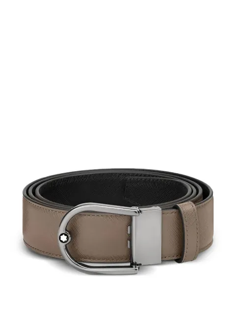 Montblanc horseshoe reversible belt