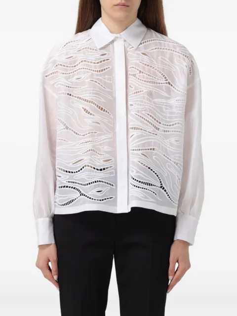 Max Mara Picasso cut-out shirt