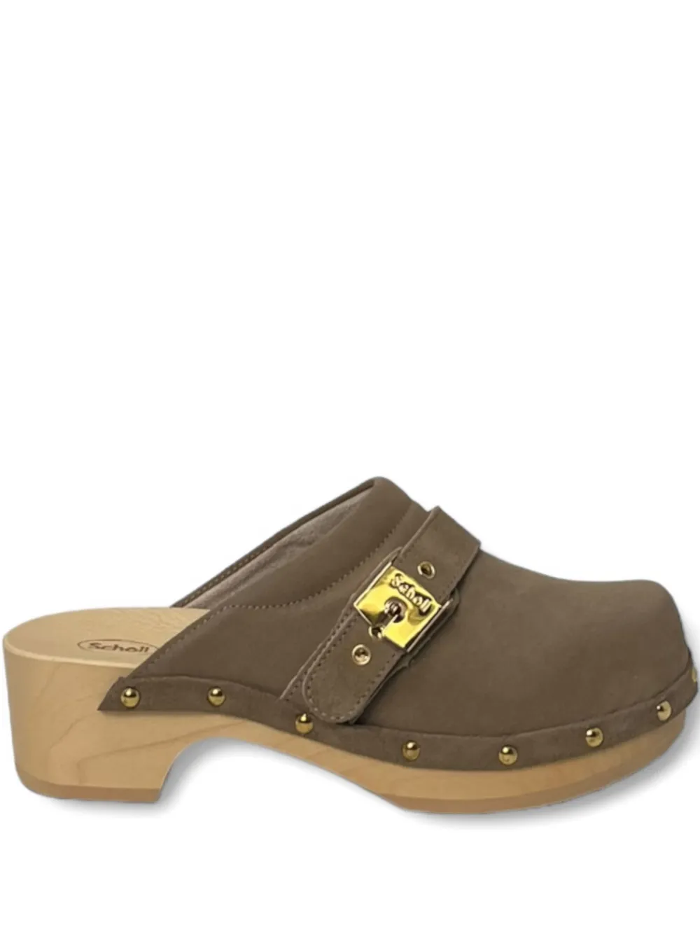 Scholl 50mm Pescura clogs | Brown | Image 1