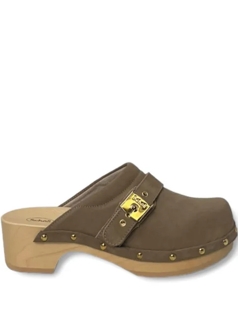 Scholl zuecos Pescura con tacón de 50mm