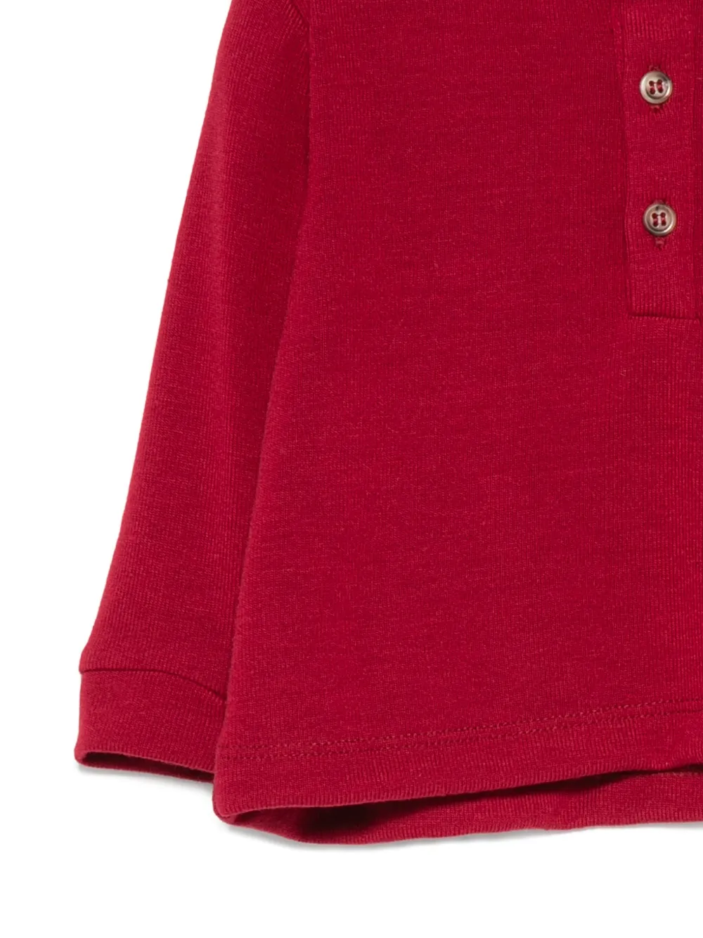 Miss Grant Kids Top met knoopsluiting Rood