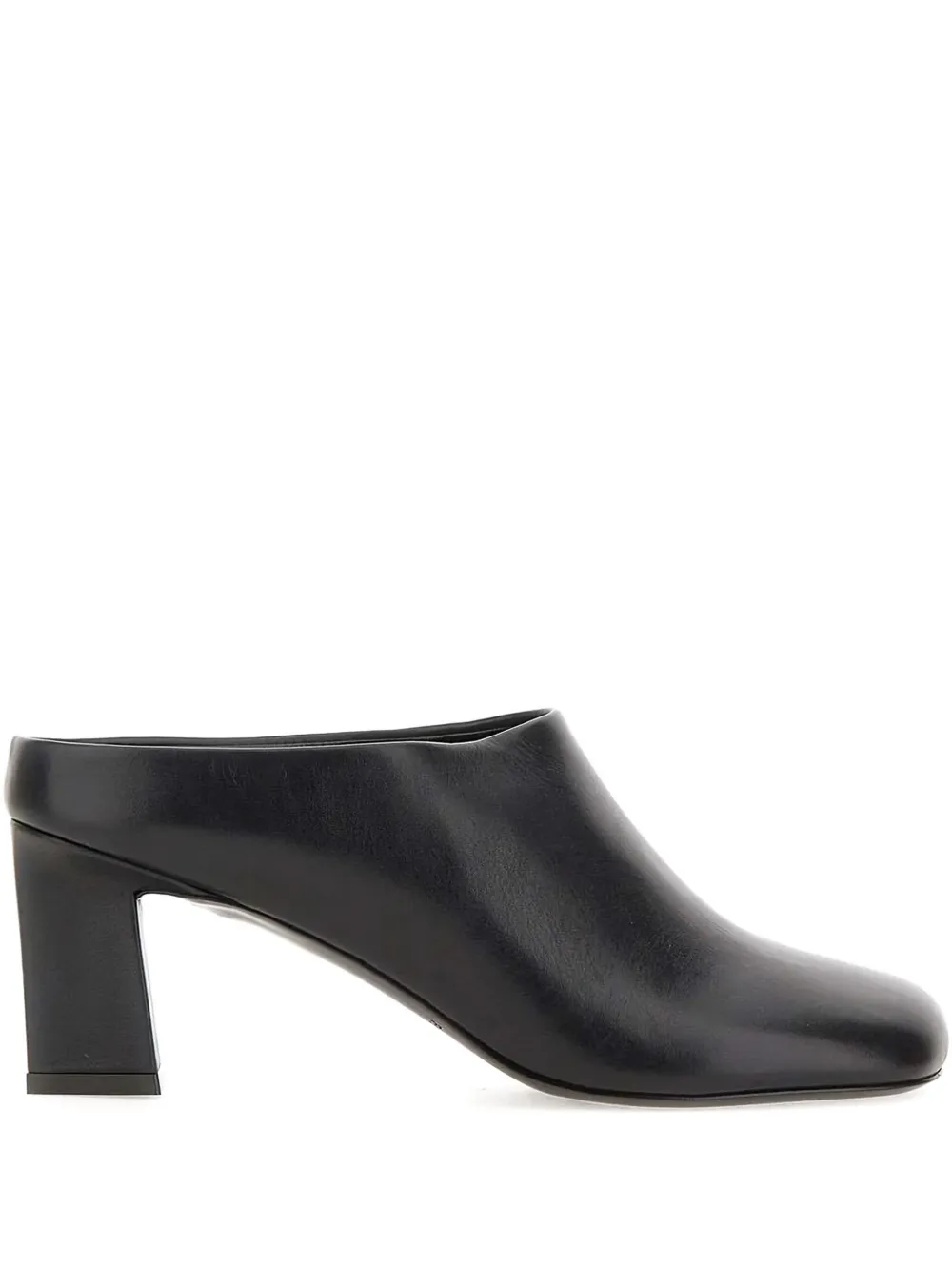 Fabiana Filippi Sabots Block-heel Pumps In Black