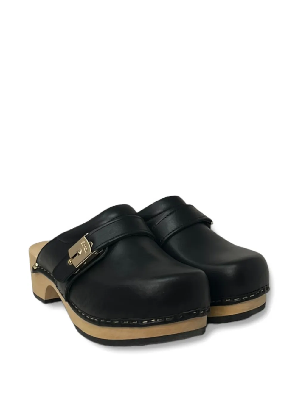 Scholl 50mm Pescura clogs | Heeled Mules | Image 2
