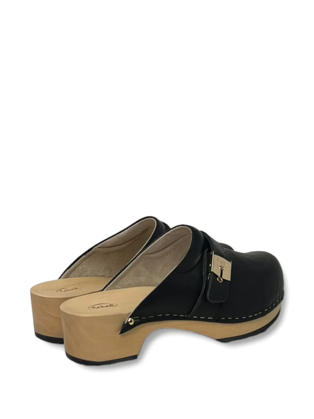 Scholl 50mm Pescura Clogs In Black