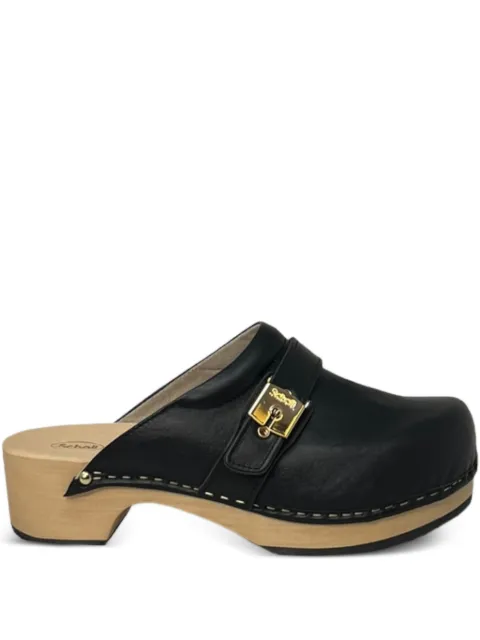 Scholl zuecos Pescura con tacón de 50mm