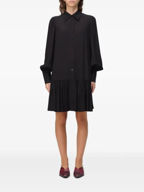 LIU JO puff-sleeve shirt dress