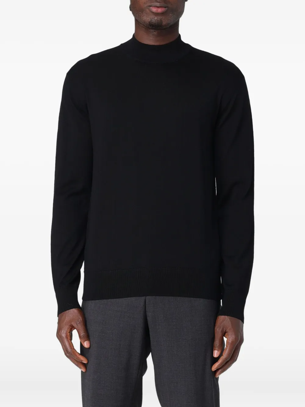 Paolo Pecora round-neck sweater | Black | Image 1