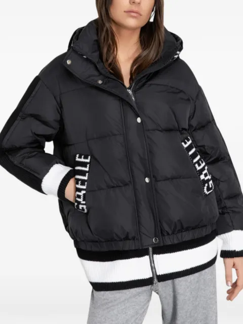 Gaelle hooded insert jacket 
