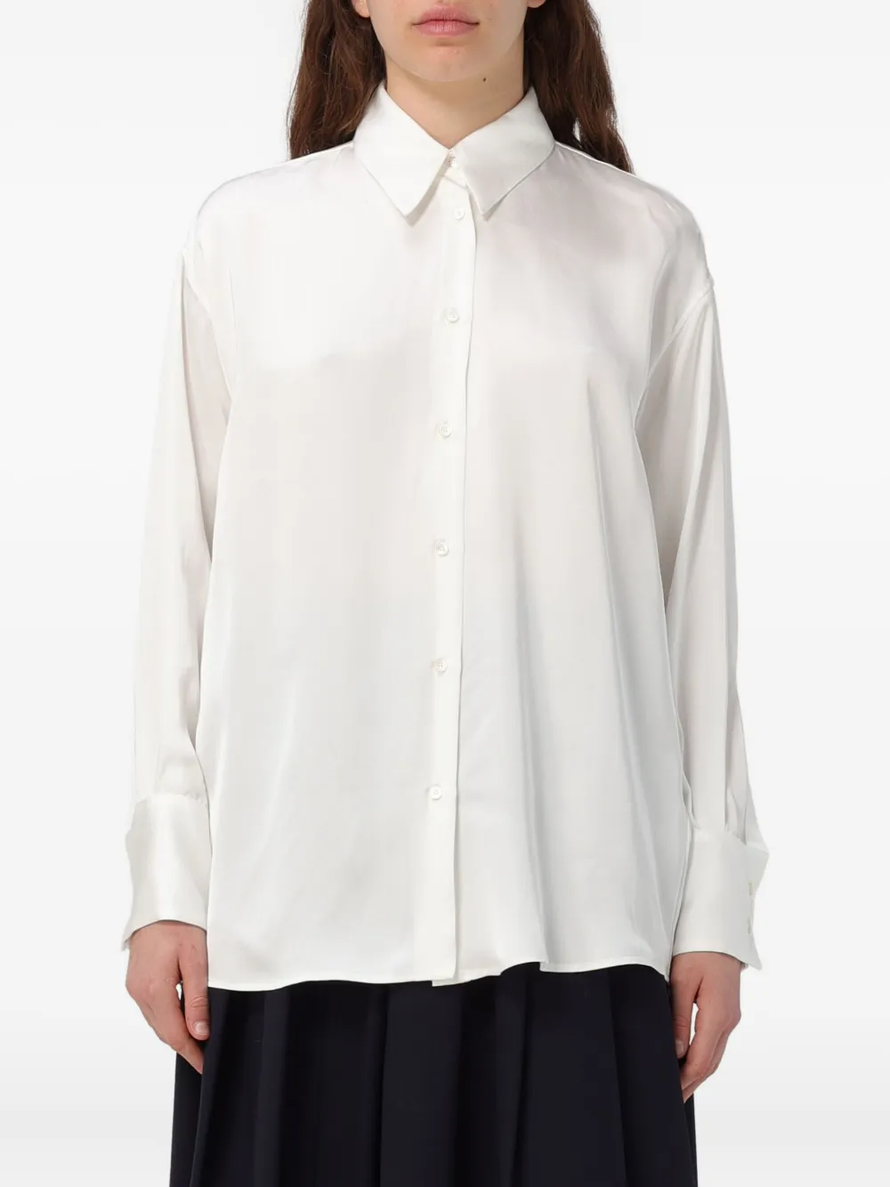 Fabiana Filippi buttoned long-sleeves shirt - Weiß