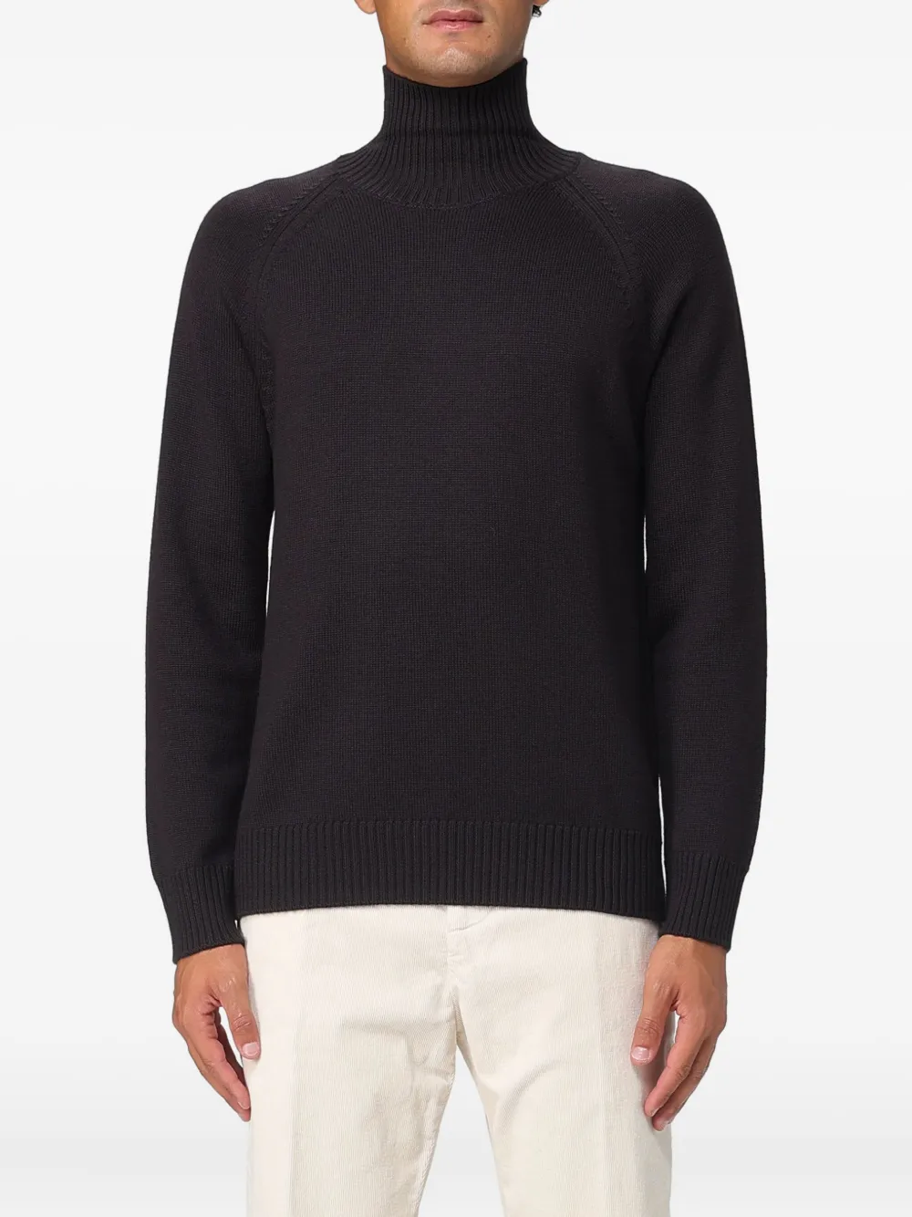 Paolo Pecora turtle-neck sweater | Brown | Image 1