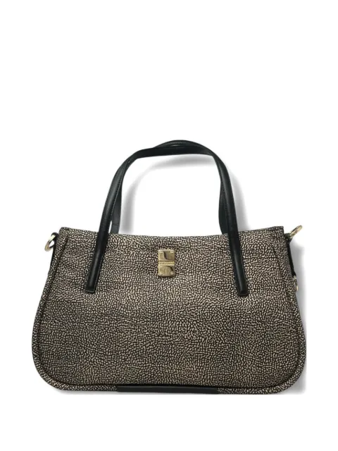 Borbonese print shopper medium shoulder bag