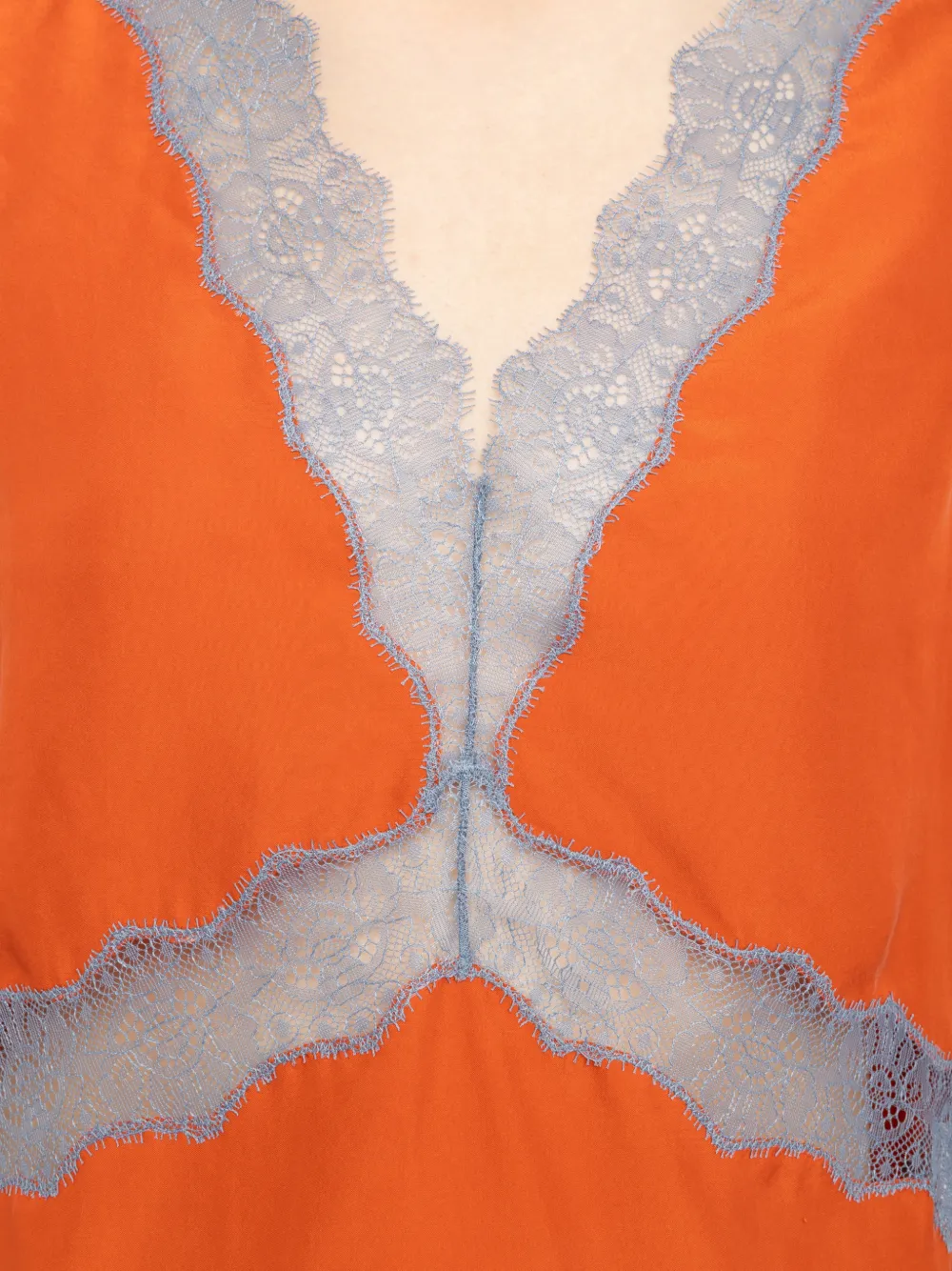 Zadig&Voltaire Tasao zijden hemd Oranje