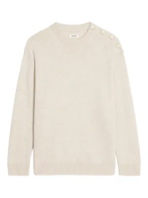 Moncler embroidered-logo Sweatshirt | White | FARFETCH
