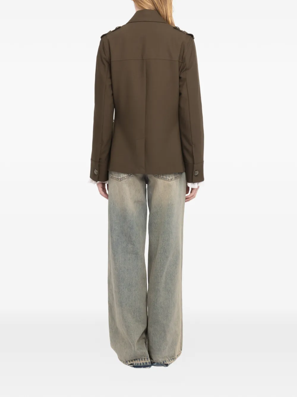  Zadig&voltaire Button Pocket Jacket - Green 