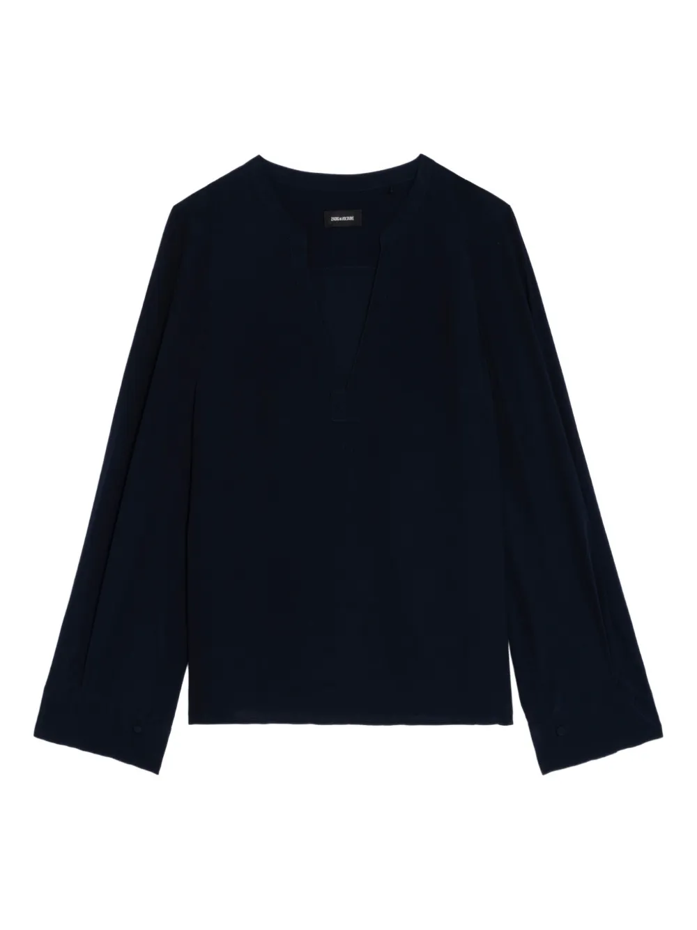 Zadig&Voltaire Torny V-neck blouse - Blu